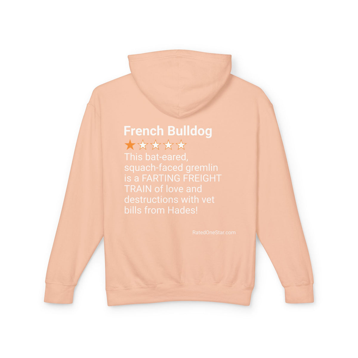 DOGS - FRENCH BULLDOG - BACK PRINT