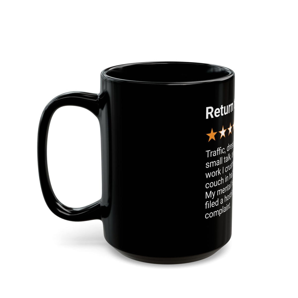 RETURN TO OFFICE - TRAFFIC
