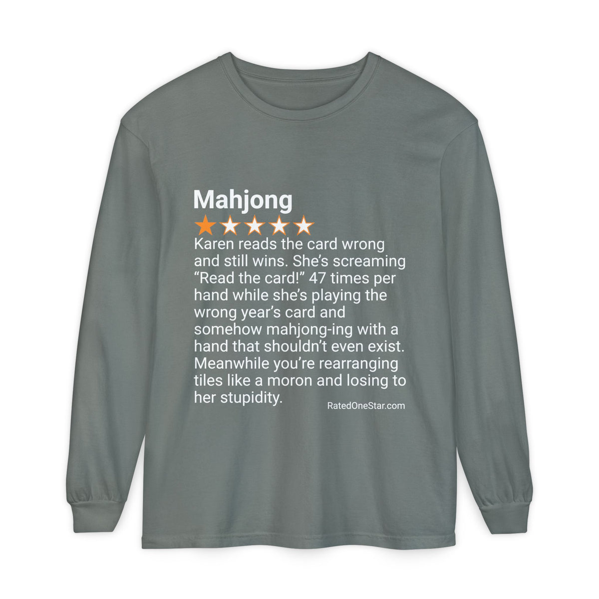 MAHJONG - READ THE CARD