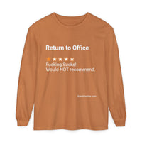 RETURN TO OFFICE