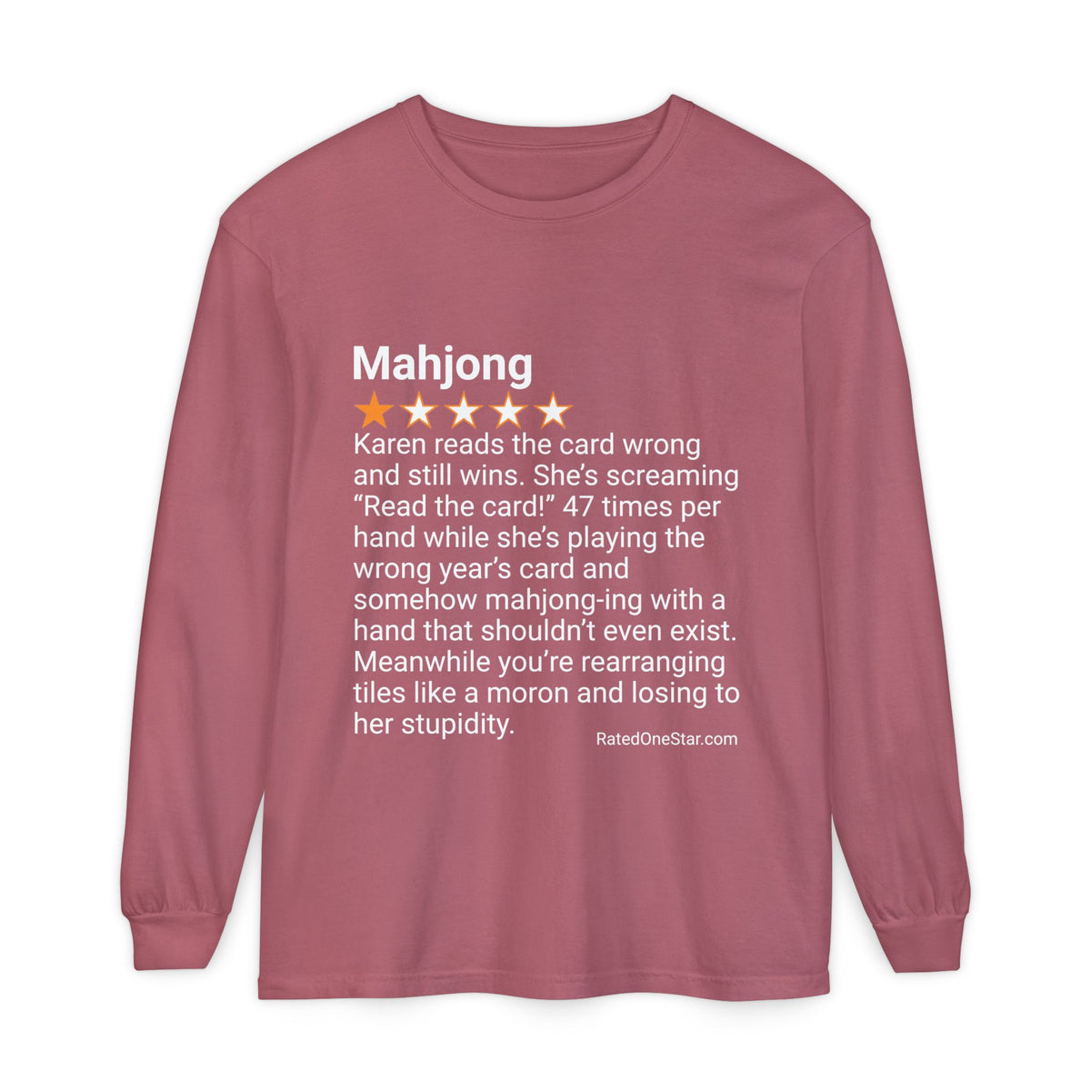 MAHJONG - READ THE CARD