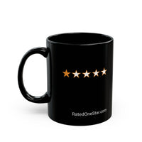 RATED ONE STAR - BLACK MUG