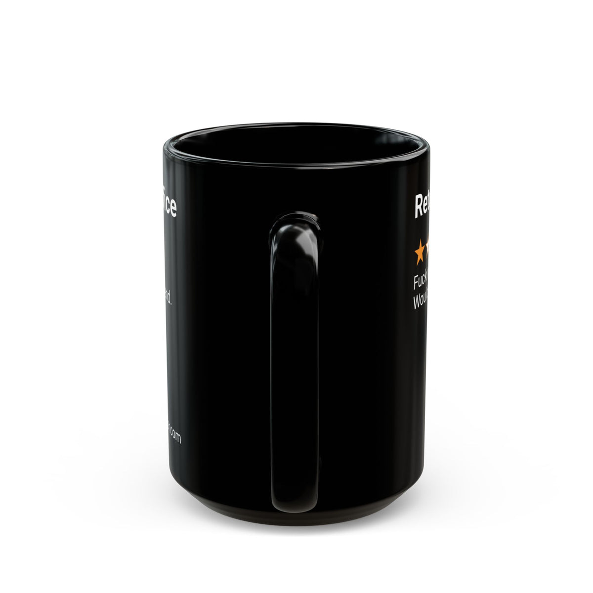 RETURN TO OFFICE - BLACK MUG