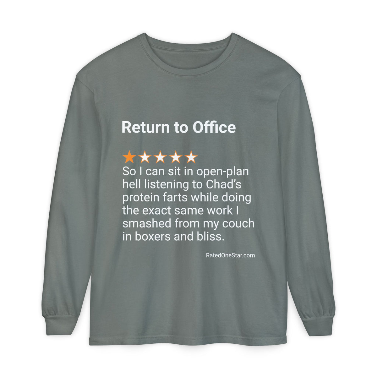 RETURN TO OFFICE - PROTEIN FARTS