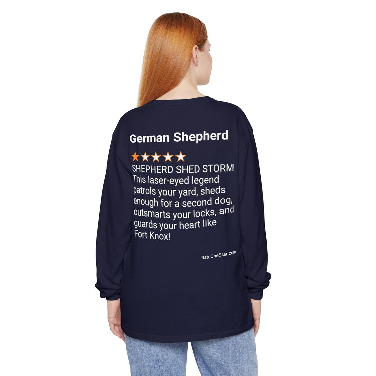 DOGS - GERMAN SHEPHERD - BACK PRINT