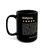 MAHJONG - TILE YOU NEED - BLACK MUG