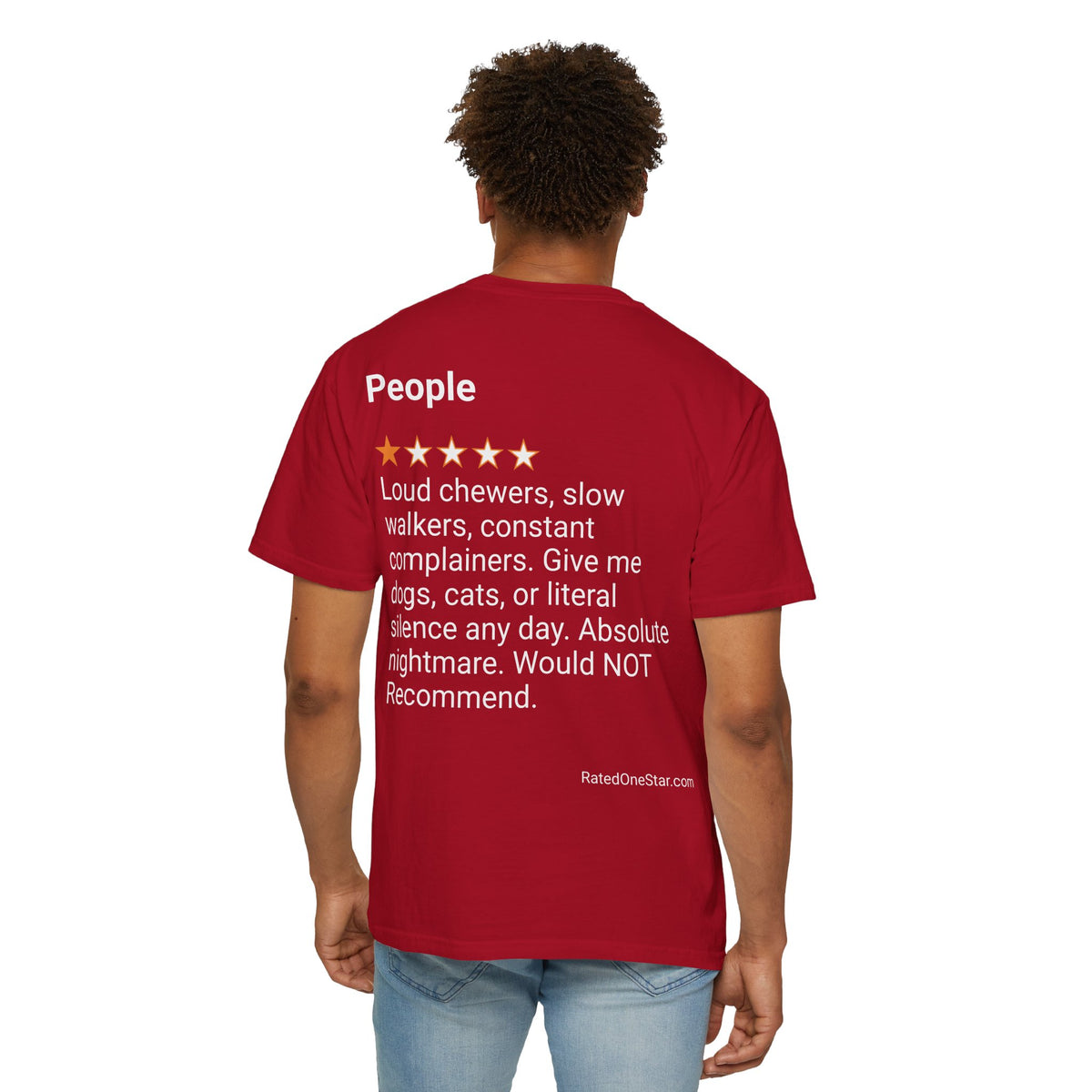 PEOPLE - LOUD CHEWERS - BACK PRINT