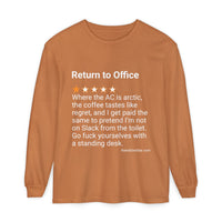 RETURN TO OFFICE - REGRET