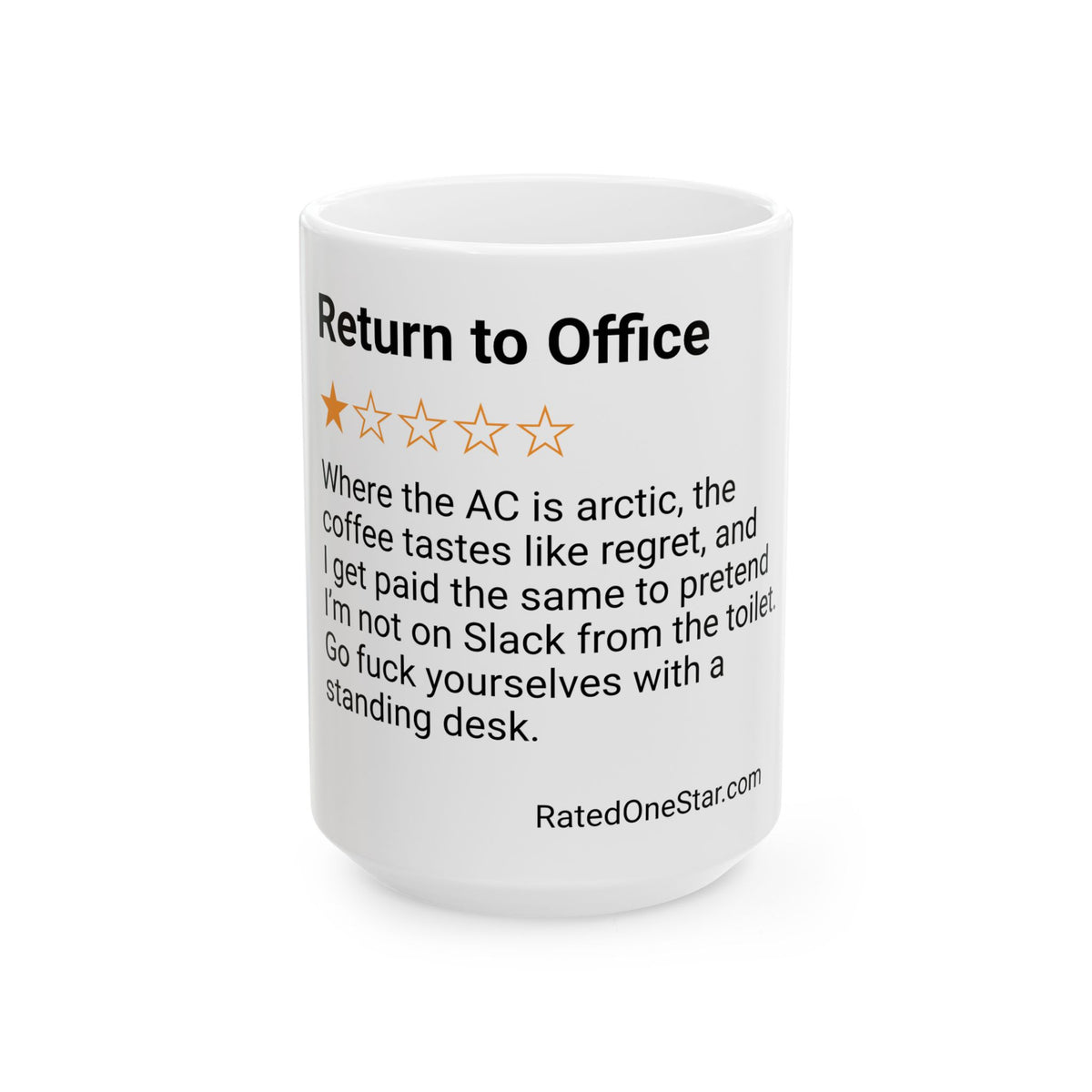 RETURN TO OFFICE - REGRET