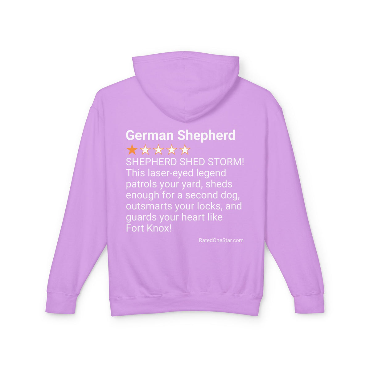 DOGS - GERMAN SHEPHERD - BACK PRINT