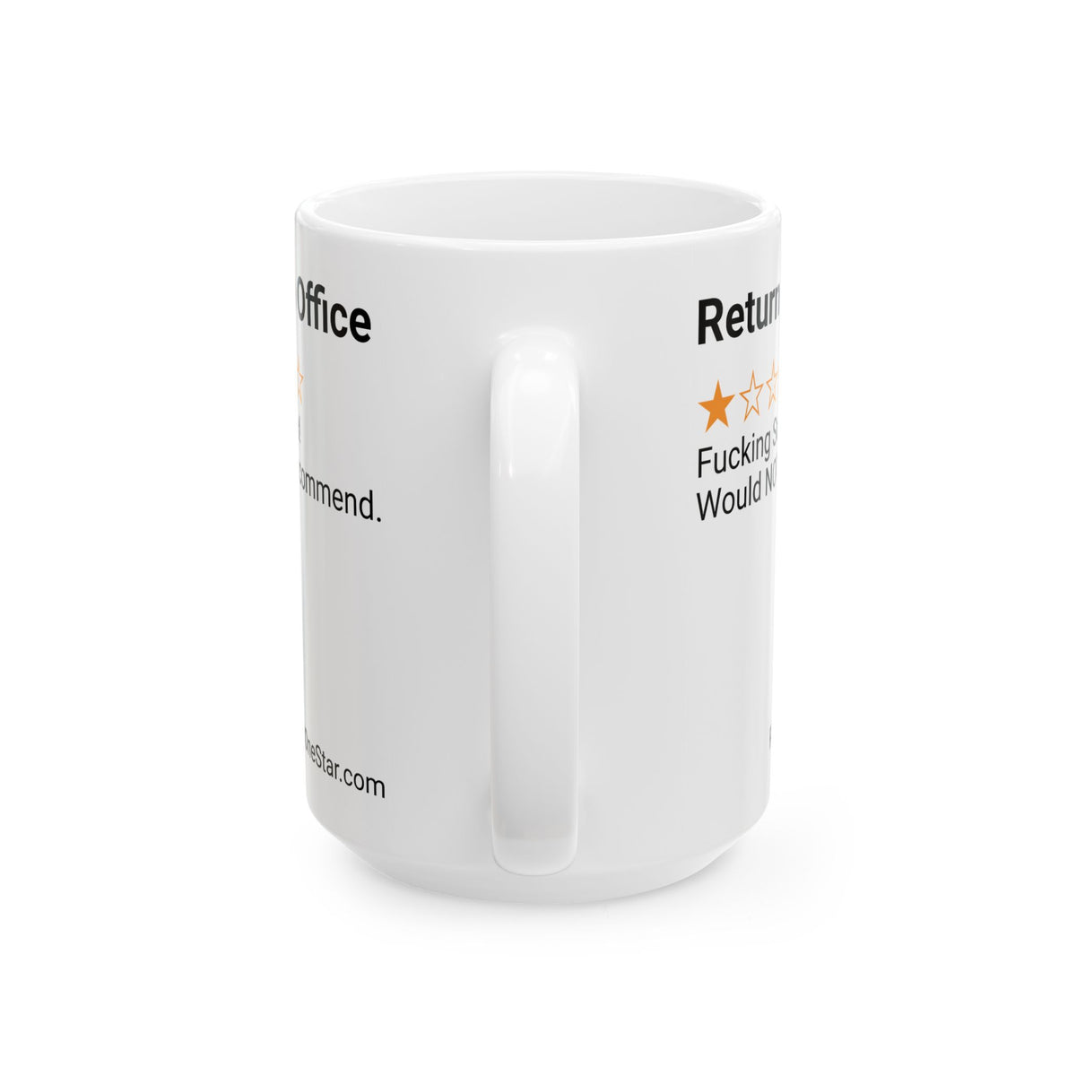 RETURN TO OFFICE - WHITE MUG