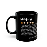 MAHJONG - PLASTIC SHIT MADE IN CHINA - BLACK MUG