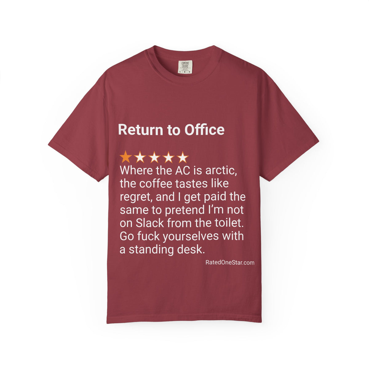 RETURN TO OFFICE - REGRET