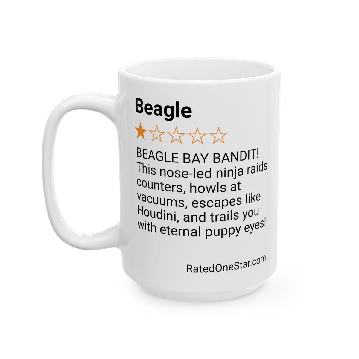 DOGS - BEAGLE - WHITE MUG