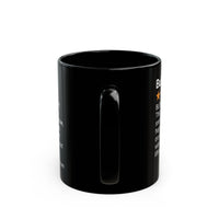 DOGS - BULLDOG - BLACK MUG