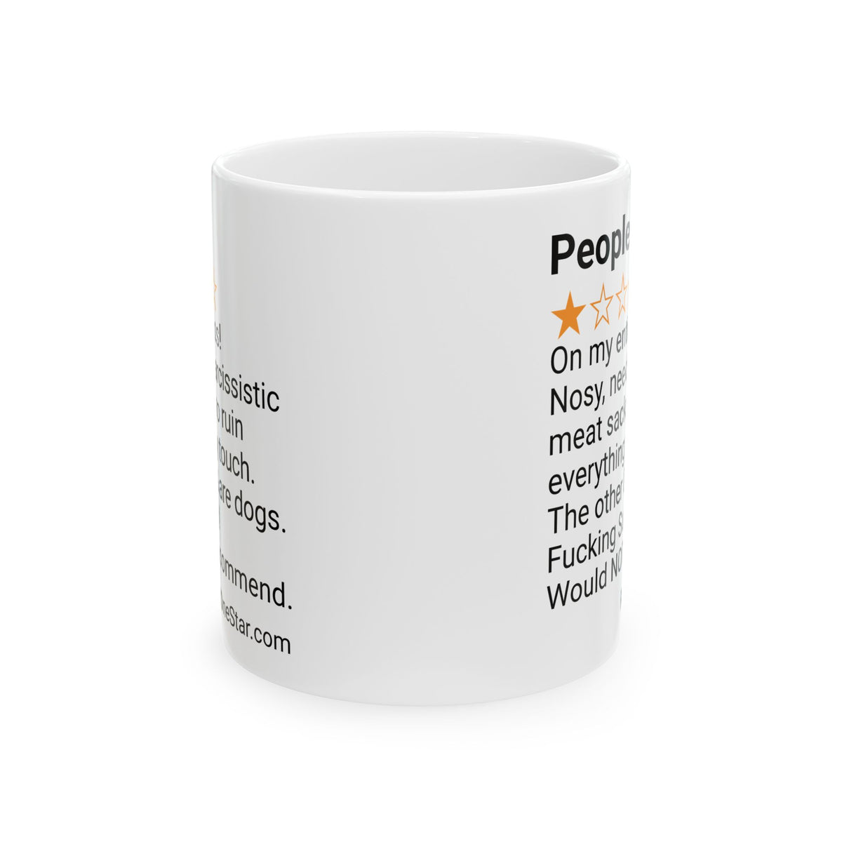 PEOPLE - MEAT SACKS - WHITE MUG