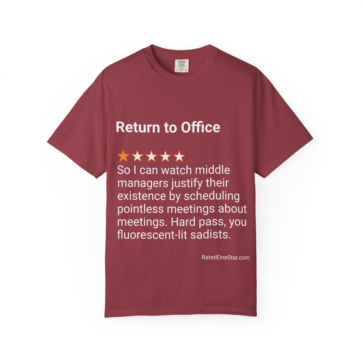 RETURN TO OFFICE - MIDDLE MANAGER