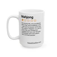 MAHJONG - BAD PASSES - WHITE MUG
