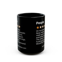 PEOPLE - MEAT SACKS - BLACK MUG