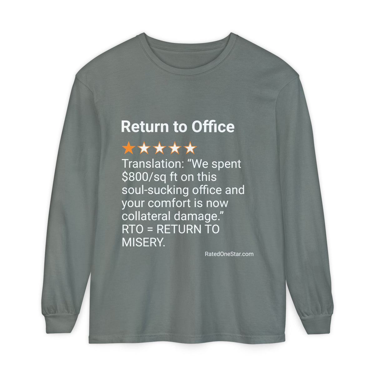 RETURN TO OFFICE - SOUL SUCKING