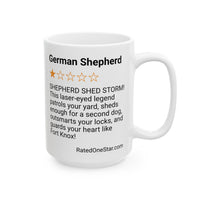 DOGS - GERMAN SHEPHERD  - WHITE MUG