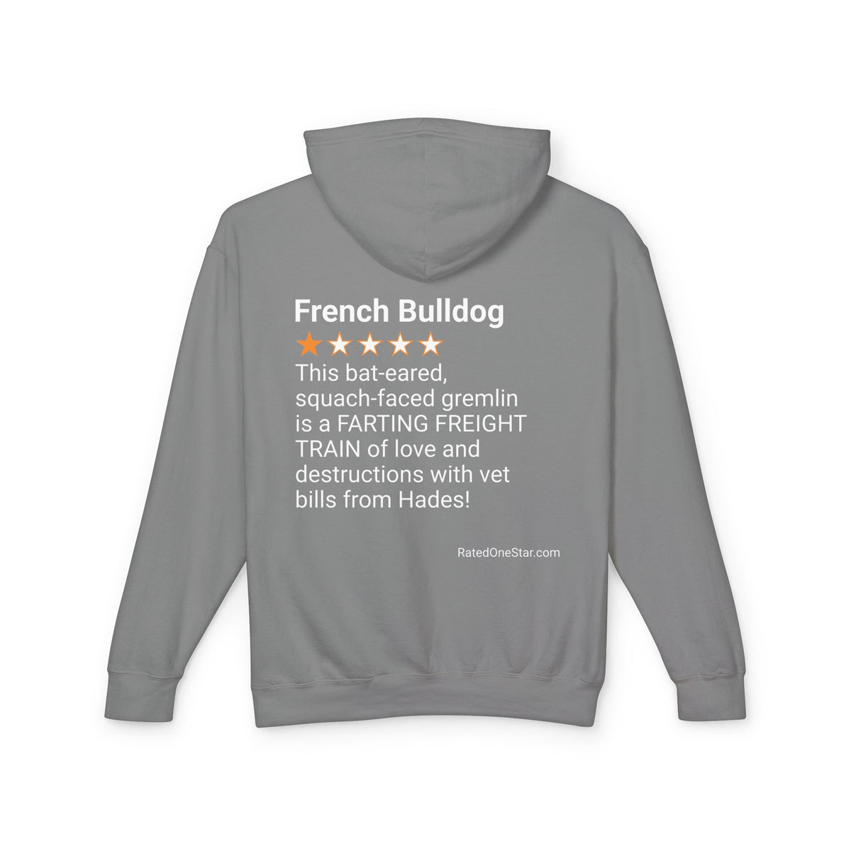 DOGS - FRENCH BULLDOG - BACK PRINT