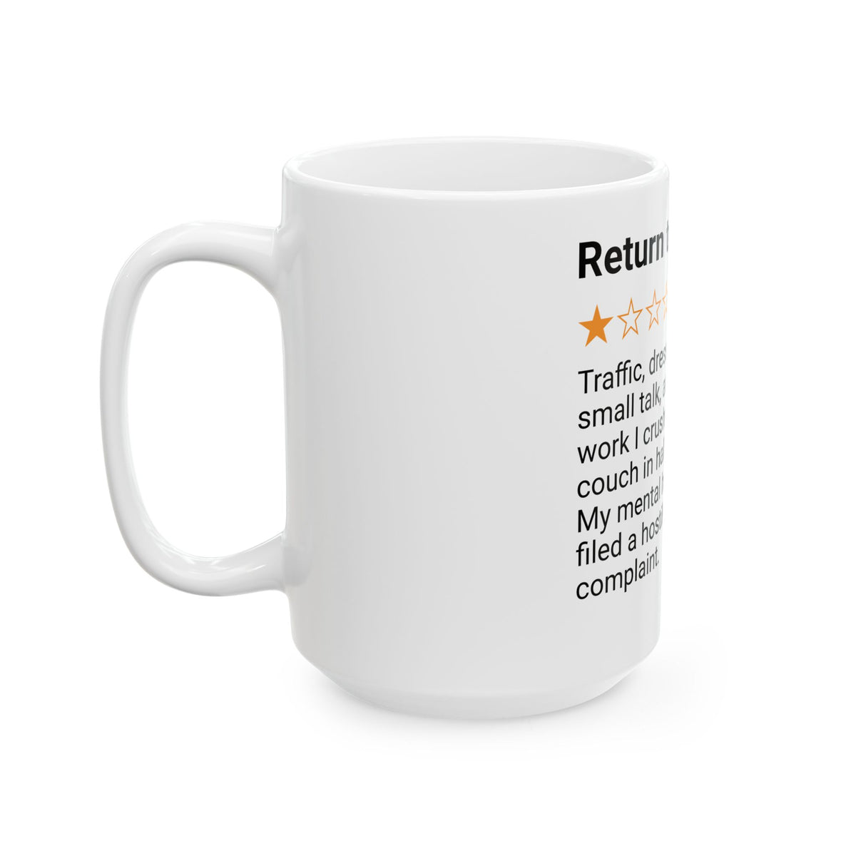 RETURN TO OFFICE - TRAFFIC