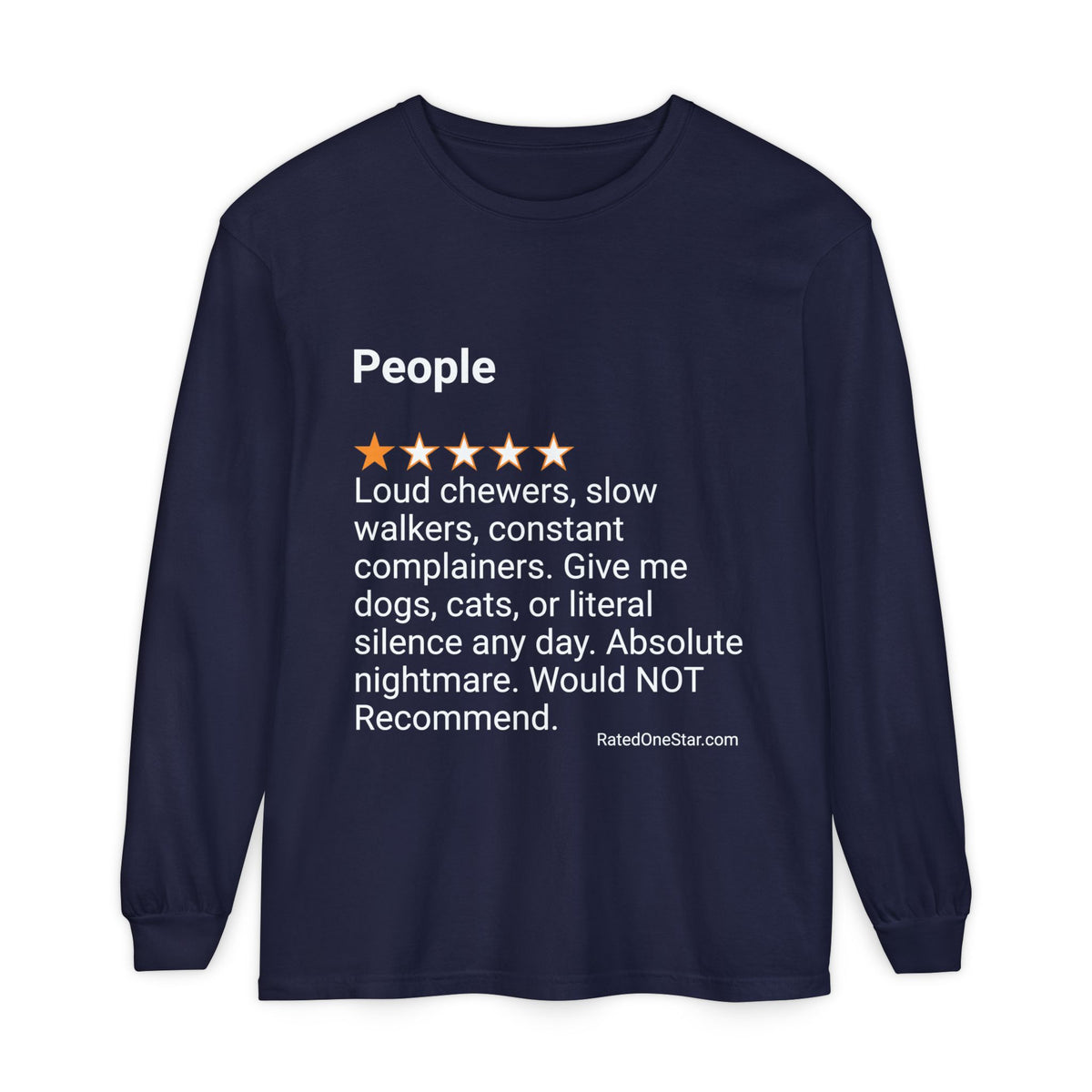 PEOPLE - LOUD CHEWERS - FRONT PRINT