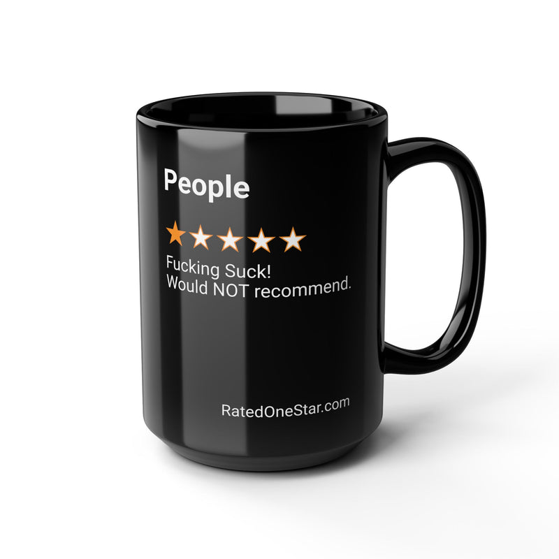 PEOPLE - BLACK MUG