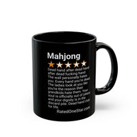 MAHJONG - DEAD HAND - BLACK MUG