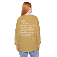 PEOPLE - POSTING CRINGE - BACK PRINT