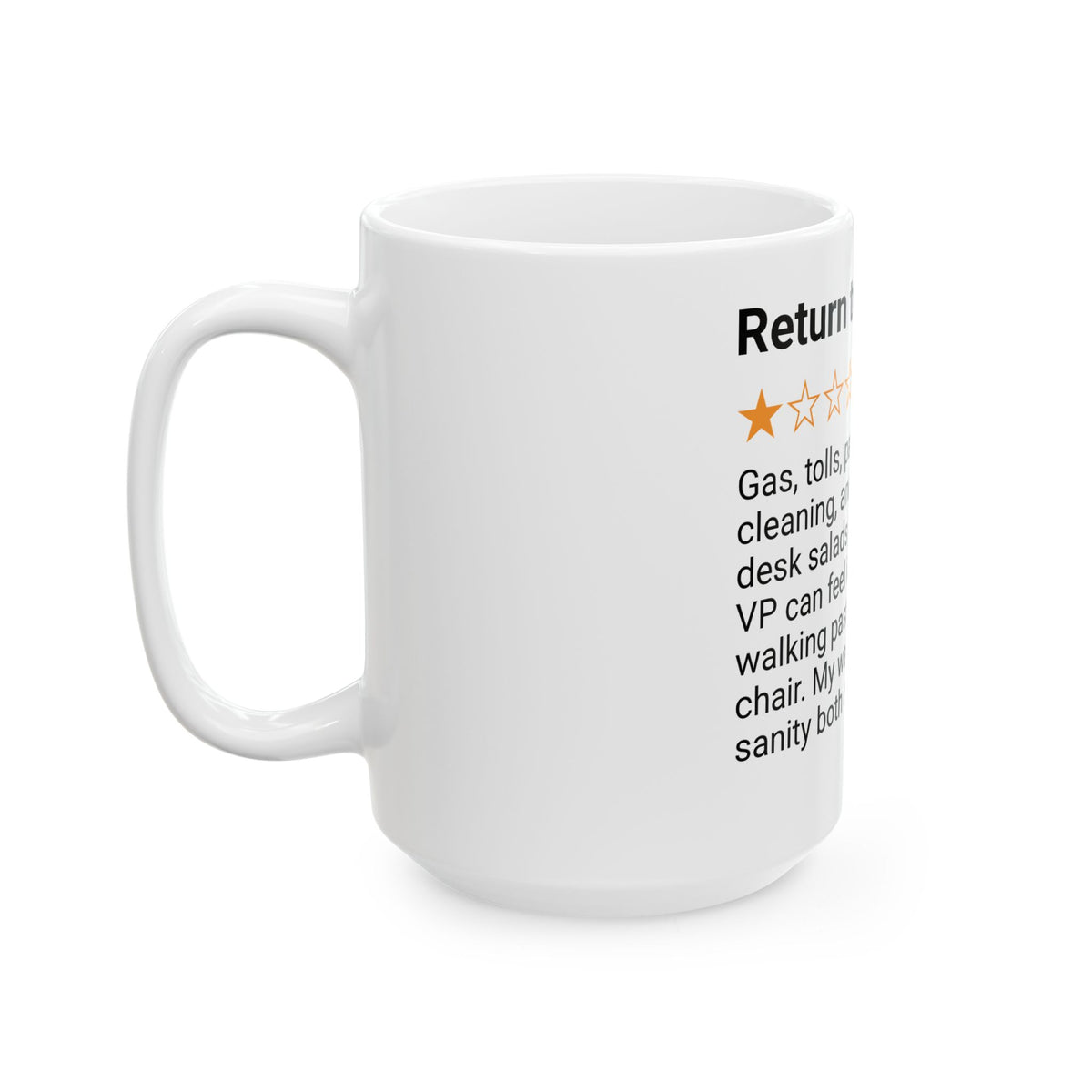 RETURN TO OFFICE - VP