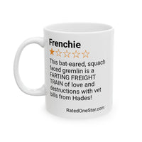 DOGS - FRENCHIE - WHITE MUG