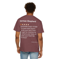 DOGS - GERMAN SHEPHERD - BACK PRINT