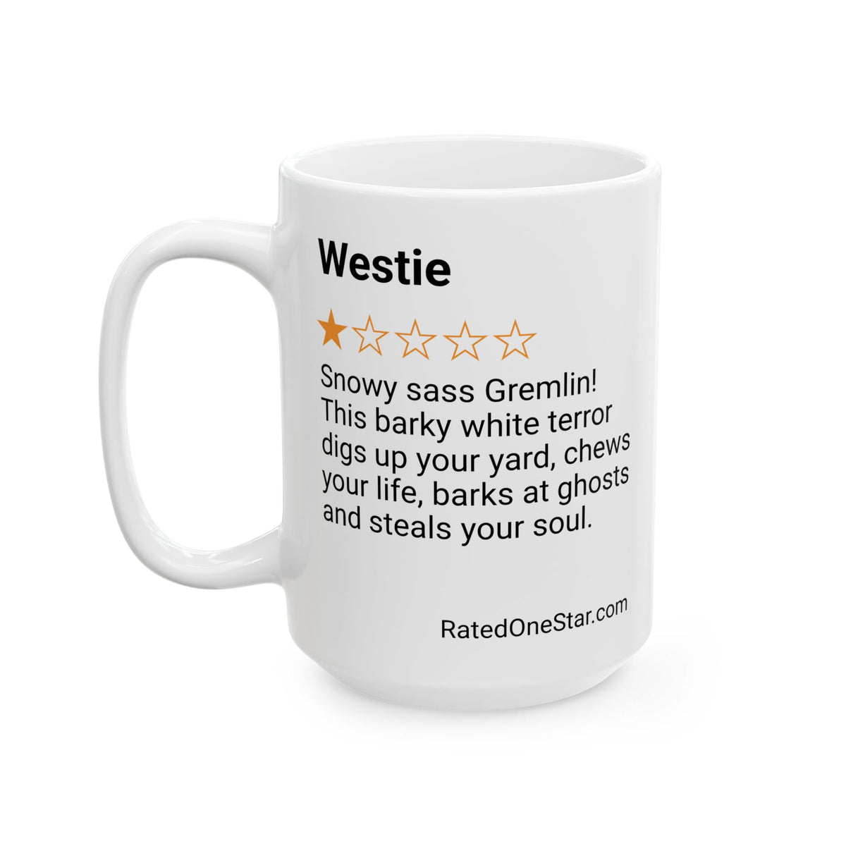 DOGS - WESTIE - WHITE MUG