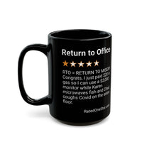 RETURN TO OFFICE - MICROWAVE FISH - BLACK MUG