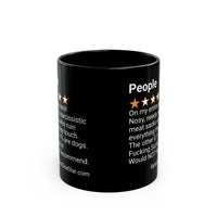 PEOPLE - MEAT SACKS - BLACK MUG