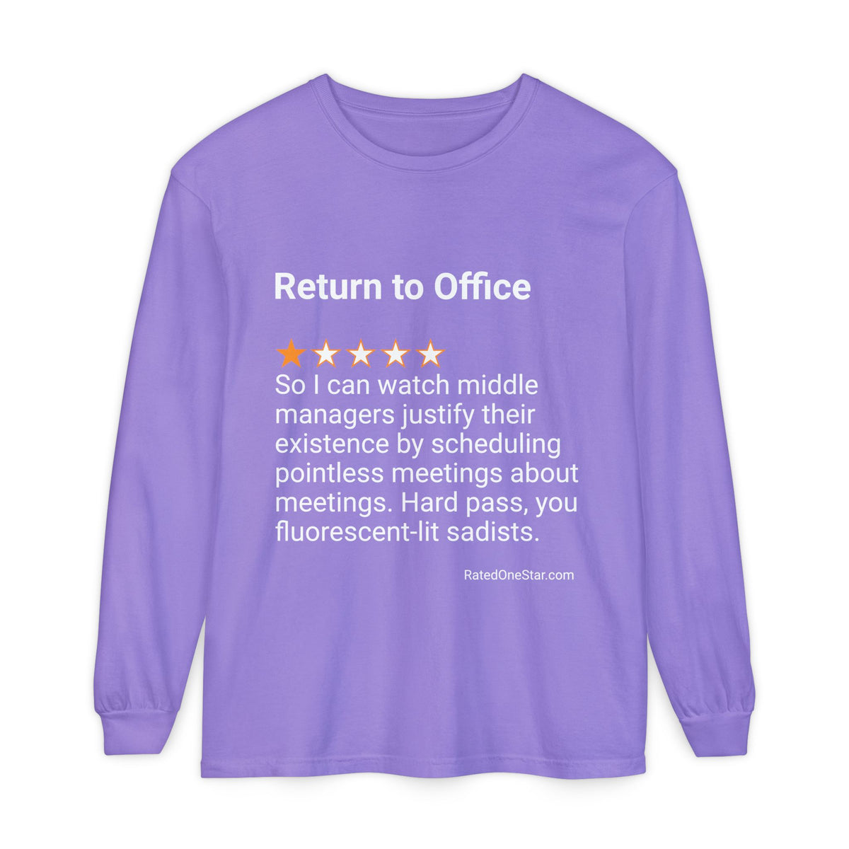 RETURN TO OFFICE - MIDDLE MANAGER
