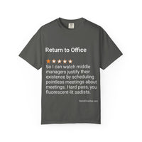 RETURN TO OFFICE - MIDDLE MANAGER