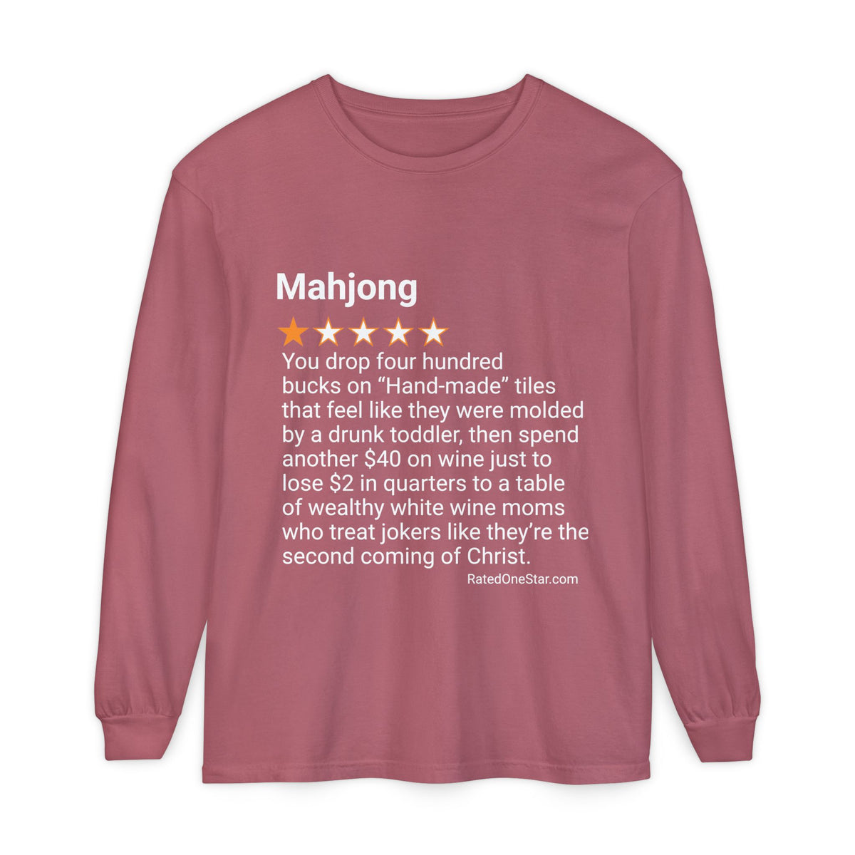 MAHJONG - PLASTIC SHIT MADE IN CHINA