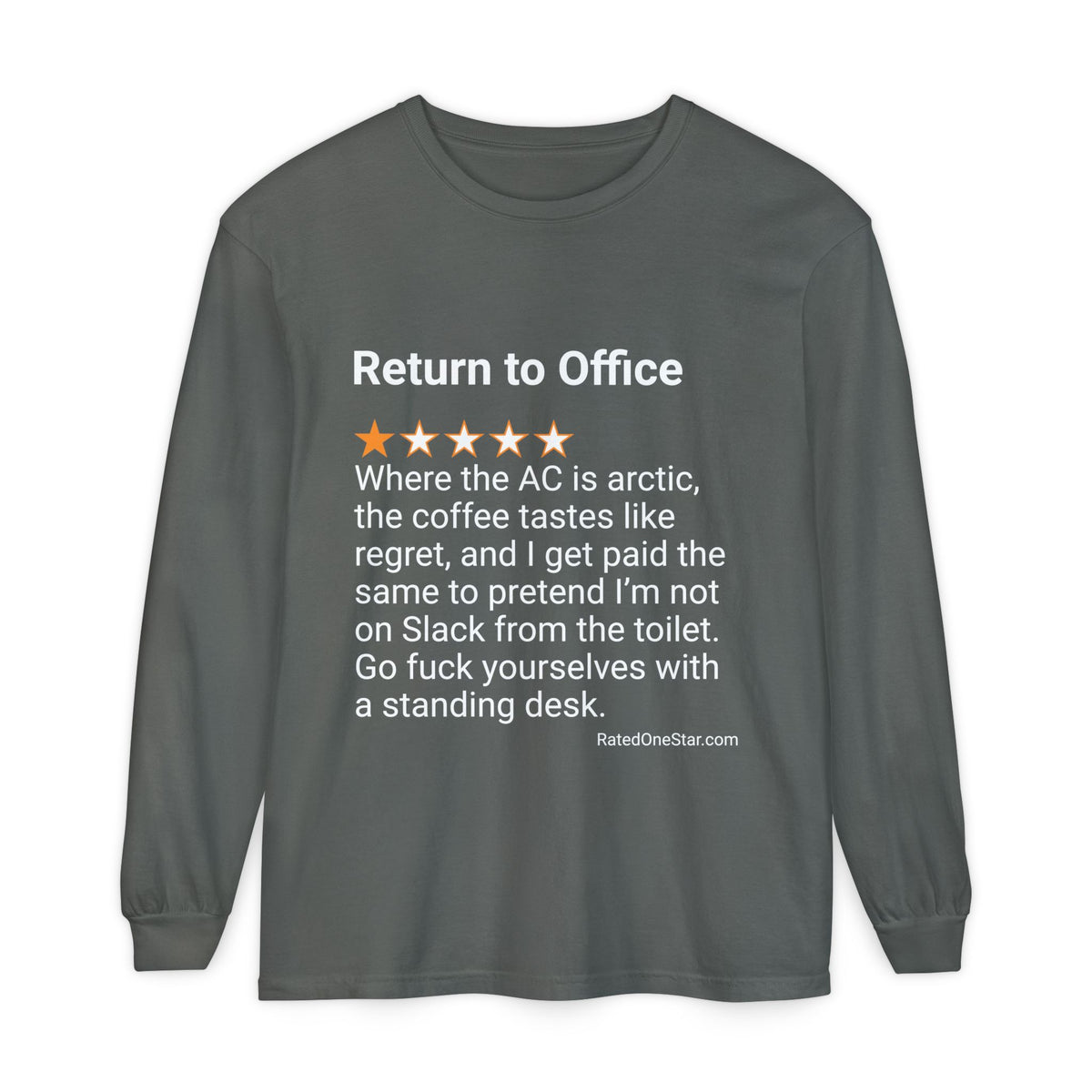 RETURN TO OFFICE - REGRET