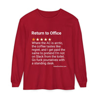 RETURN TO OFFICE - REGRET
