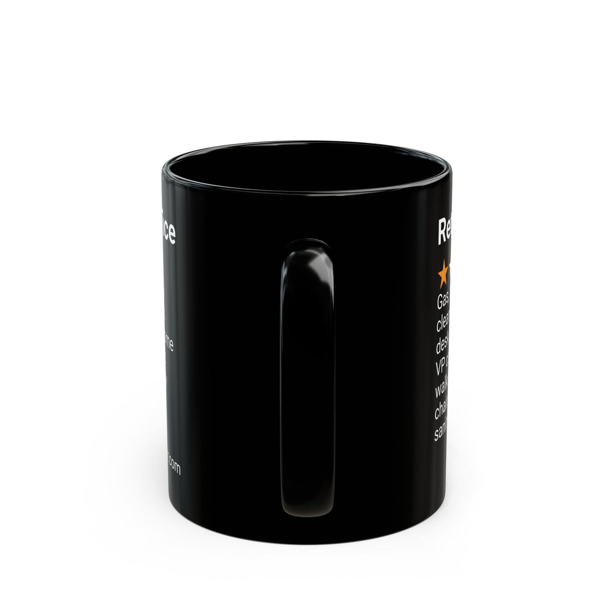 RETURN TO OFFICE - VP - BLACK MUG