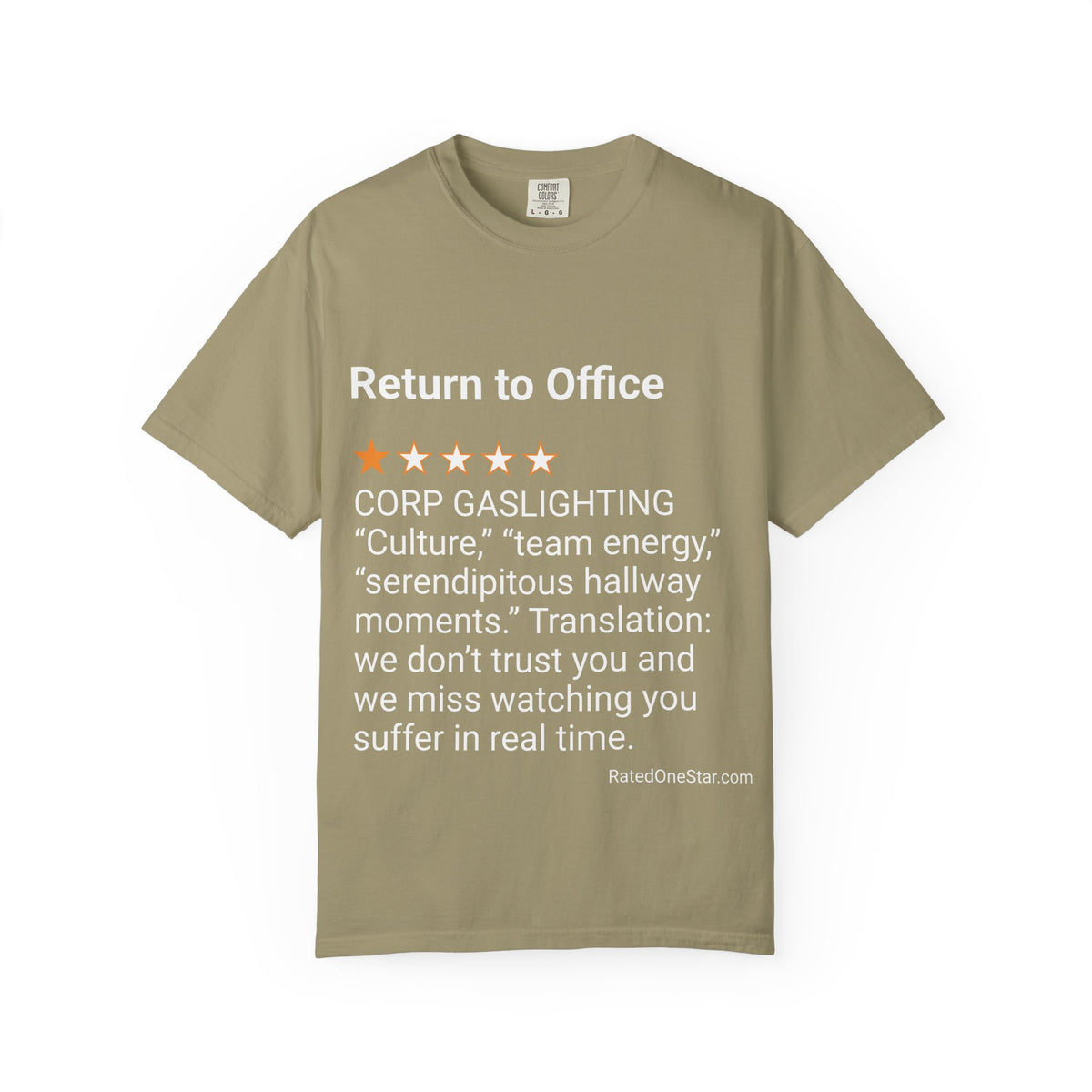 RETURN TO OFFICE - GASLIGHTING