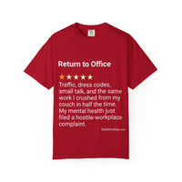 RETURN TO OFFICE - TRAFFIC