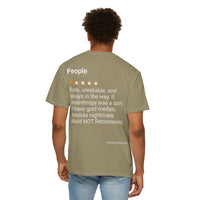 PEOPLE - RUDE - BACK PRINT