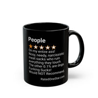 PEOPLE - MEAT SACKS - BLACK MUG