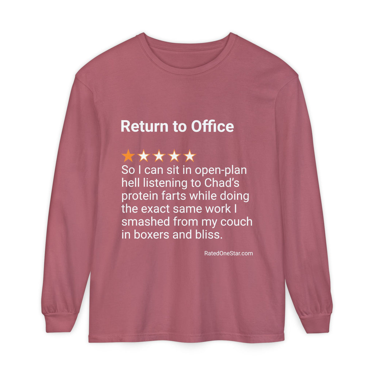 RETURN TO OFFICE - PROTEIN FARTS