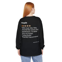 PEOPLE - SELFISH - BACK PRINT