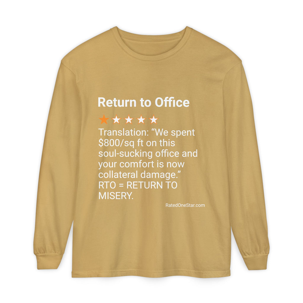 RETURN TO OFFICE - SOUL SUCKING